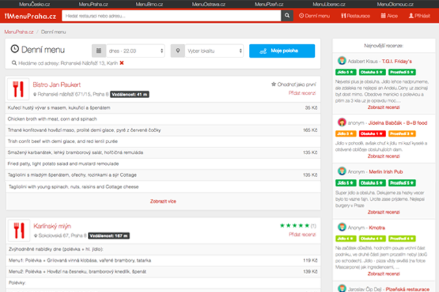 Administrace.png Ovládání je velmi snadné