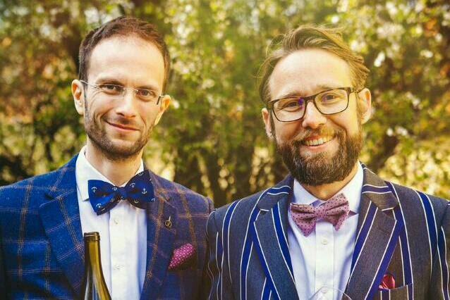 Trojak Suchánek.jpg Organizátoři festivalu Antonín Suchánek a Bogdan Trojak