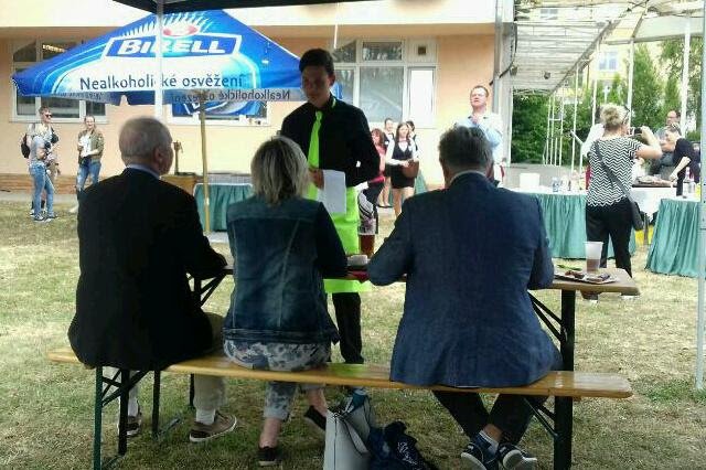 Birrel Cupu 2018.jpg Na zahradě školy Charbulova vládla po celý den skvělá nálada