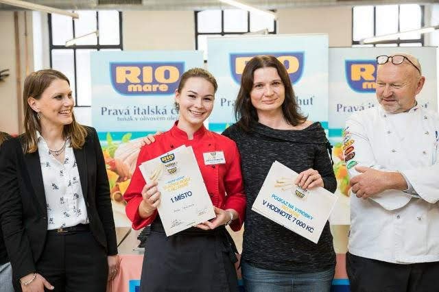 rps20181214_090348_434.jpg Vítězka Aneta Vyhnánková ze Slavkova u Brna připravila recept Tuňákové Rio Mare panini Pepka námořníka