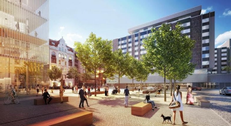 Vizualizace budoucí podoby okolí hotelu.jpg Vizualizace budoucí podoby okolí hotelu