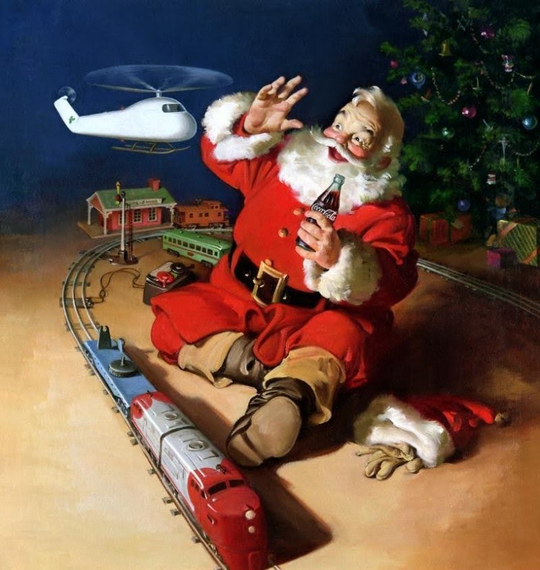Vánoční reklama Coca-Coly z roku 1962.jpg Vánoční reklama Coca-Coly z roku 1962