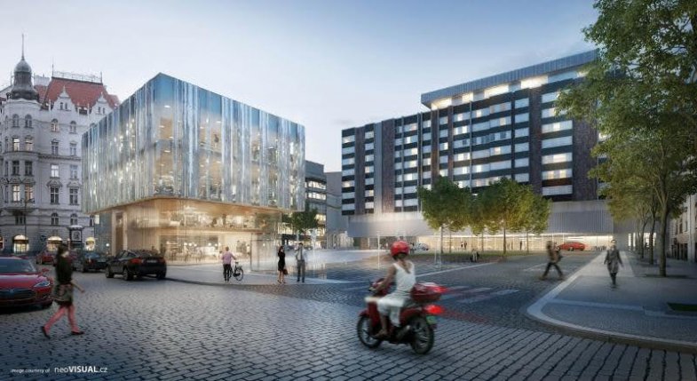 Budoucí Fairmont Hotel dříve InterContinental vizualizace TAK Studio.jpg Budoucí Fairmont Hotel dříve InterContinental vizualizace TAK Studio