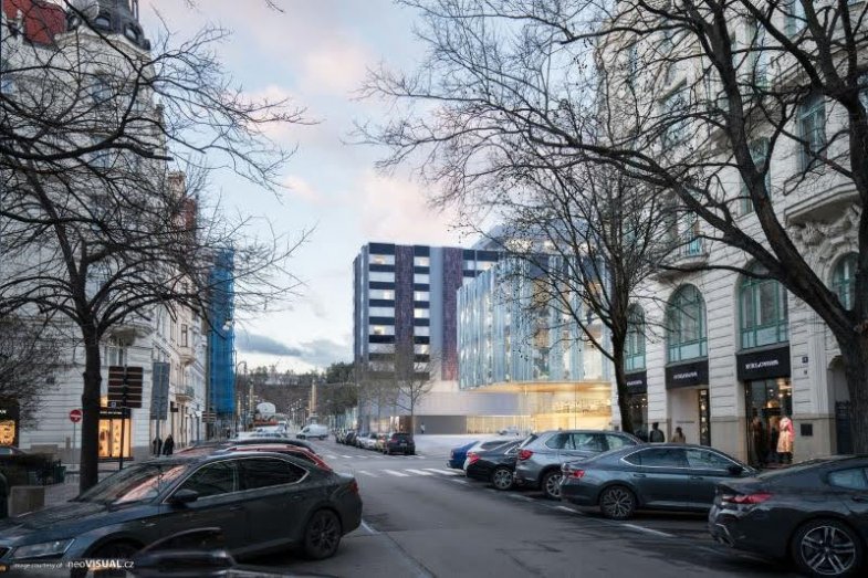 Budoucí Fairmont Hotel dříve InterContinental vizualizace TAK Studio.jpg Budoucí Fairmont Hotel dříve InterContinental vizualizace TAK Studio