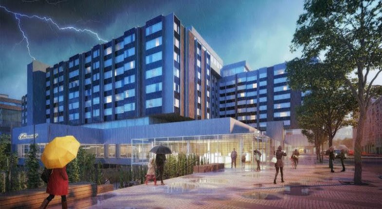 Budoucí Fairmont Hotel dříve InterContinental vizualizace TAK Studio.jpg Budoucí Fairmont Hotel dříve InterContinental vizualizace TAK Studio