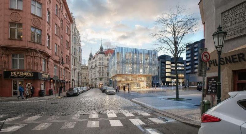 Budoucí Fairmont Hotel dříve InterContinental vizualizace TAK Studio.jpg Budoucí Fairmont Hotel dříve InterContinental vizualizace TAK Studio