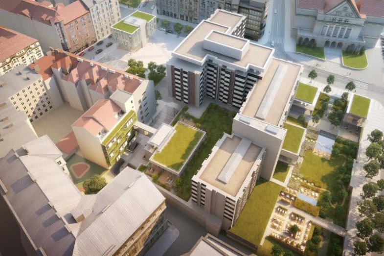 Budoucí Fairmont Hotel dříve InterContinental vizualizace TAK Studio.jpg Budoucí Fairmont Hotel dříve InterContinental vizualizace TAK Studio