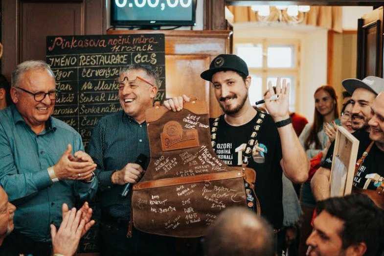 Vítězem letošní Pinkasovy noční můry se stal Igor Kolivoško z restaurace Červený Jelen v Praze.jpg Vítězem letošní Pinkasovy noční můry se stal Igor Kolivoško z restaurace Červený Jelen v Praze