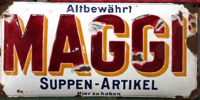 Maggi-Schild, Foto von Alf van Beem, CC0 1.0 .jpg Maggi-Schild, Foto von Alf van Beem, CC0 1.0