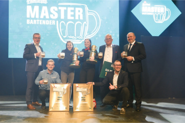 Vítězkou 18. ročníku soutěže Pilsner Urquell Master Bartender se stala Klára Brodecká z brněnské restaurace The Erin’s Flag Irish Pub.png Vítězkou 18. ročníku soutěže Pilsner Urquell Master Bartender se stala Klára Brodecká z brněnské restaurace The Erin’s Flag Irish Pub
