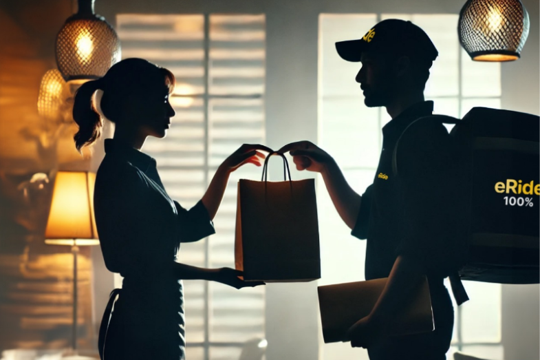 eRide umožnuje férové propojení kurýrů a restaurací, foto Objednáme.png eRide umožnuje férové propojení kurýrů a restaurací, foto Objednáme